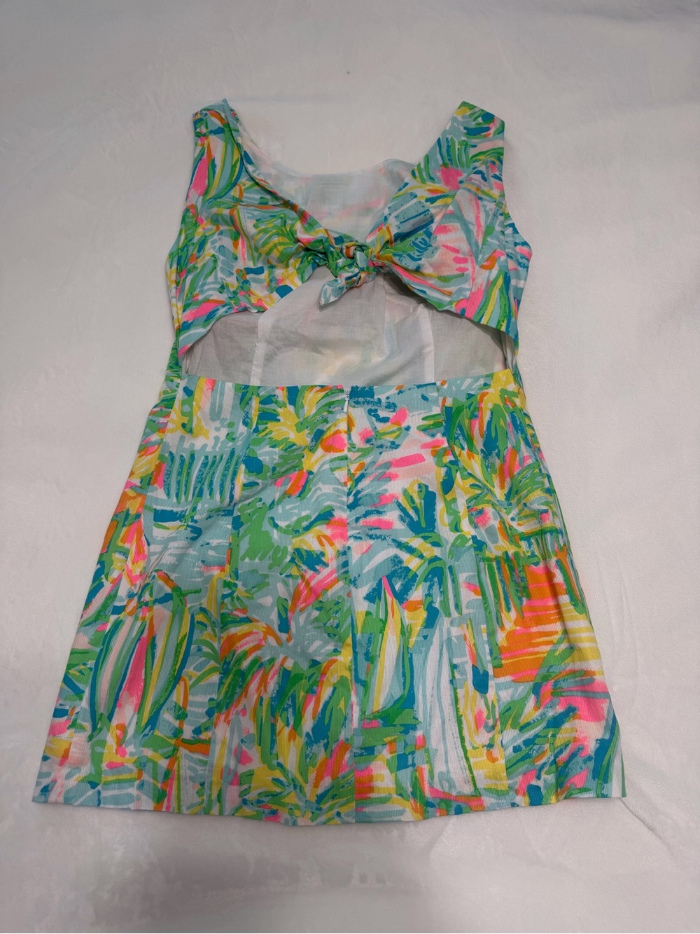 Lilly Pulitzer Courtney Shift Dress in Sea Salt and Sun Size - Picture 2 of 5
